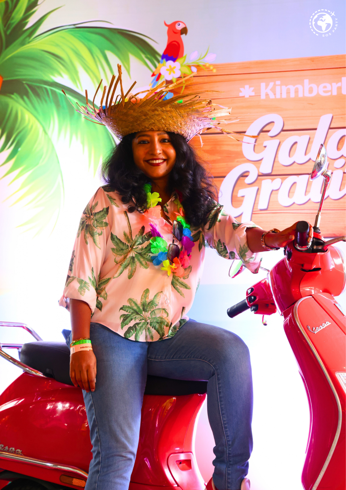 Hawaiian Themed Corporate Event Branding and Decoration Ideas | SOS Party Bangalore gallery image