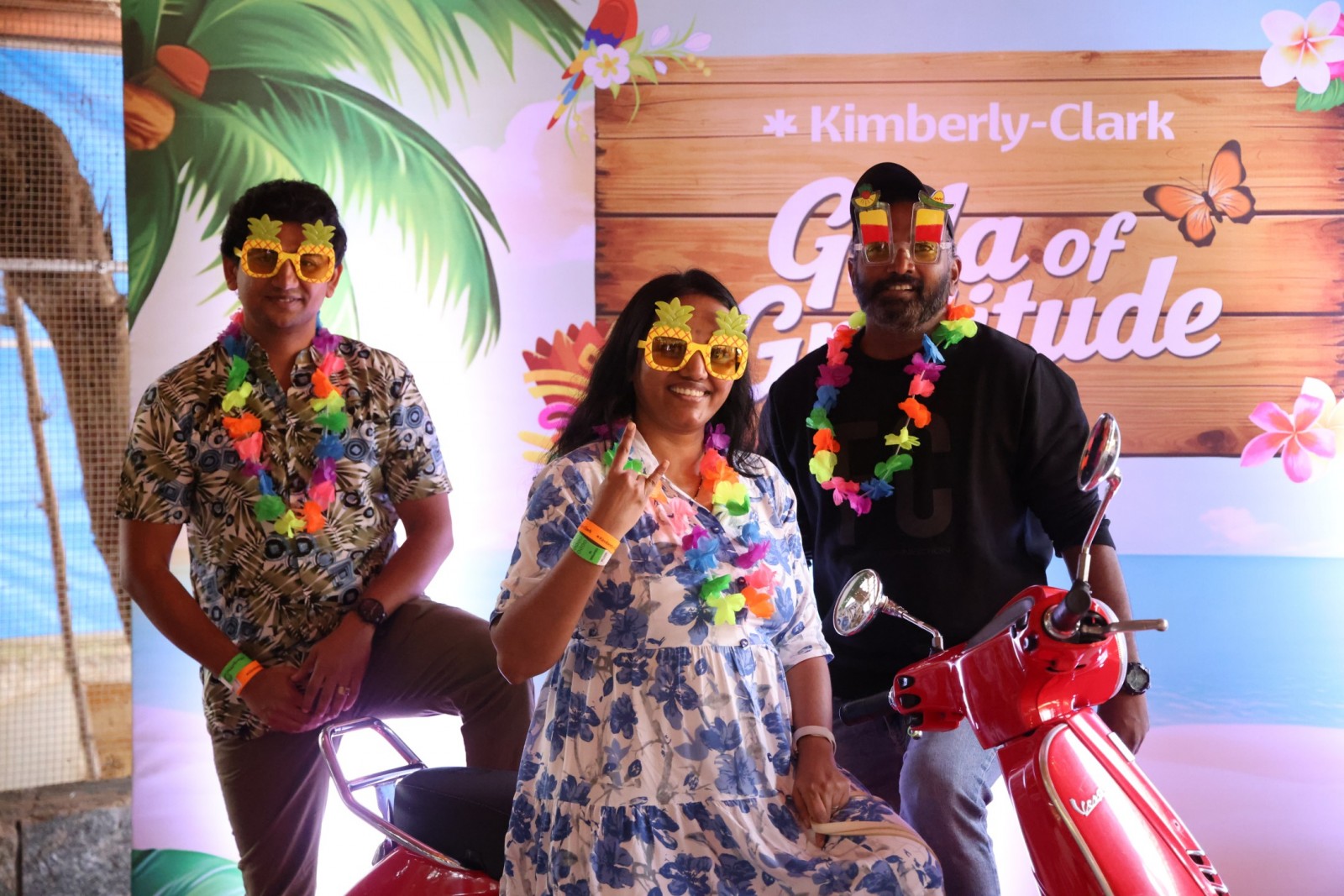 Hawaiian Themed Corporate Event Branding and Decoration Ideas | SOS Party Bangalore gallery image