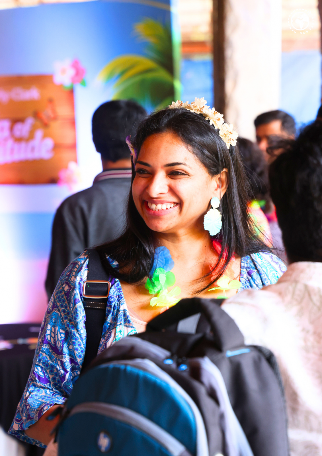 Hawaiian Themed Corporate Event Branding and Decoration Ideas | SOS Party Bangalore gallery image