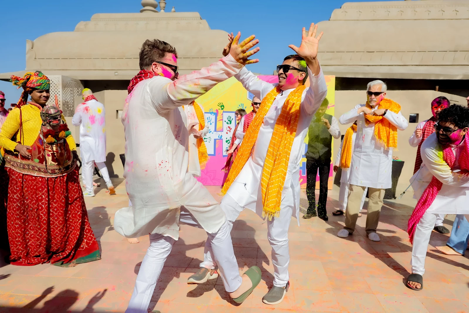 Corporate Holi Celebration |  Festival Events by SOS Party gallery image
