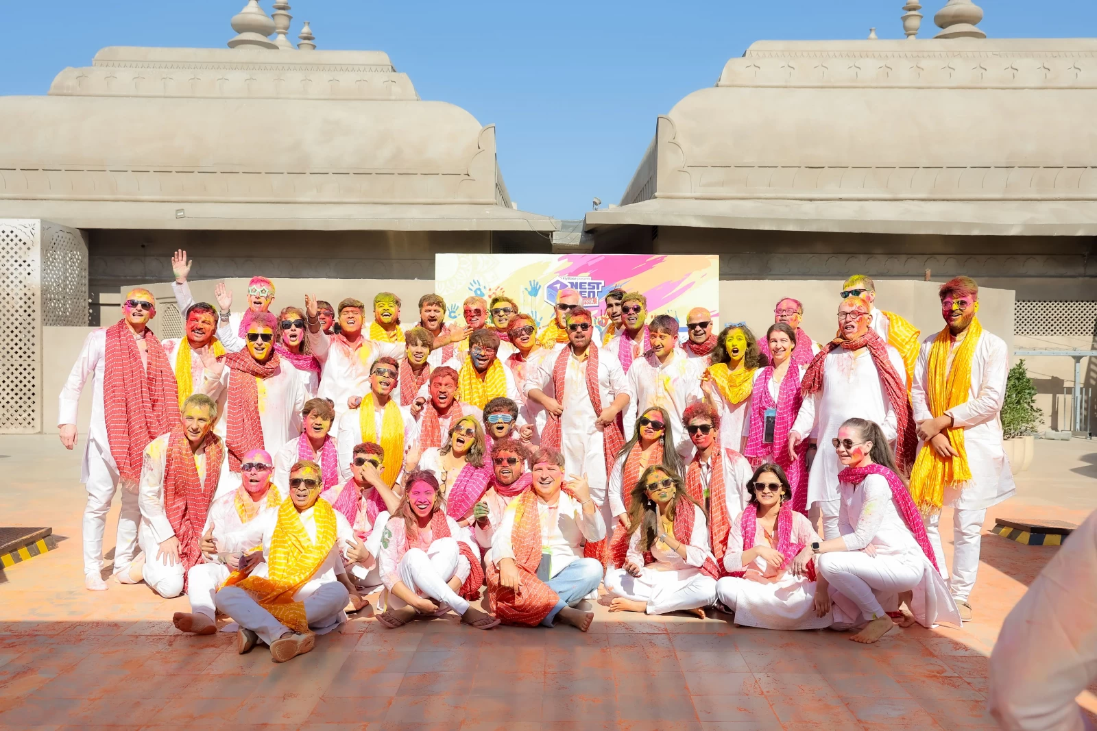 Corporate Holi Celebration |  Festival Events by SOS Party gallery image