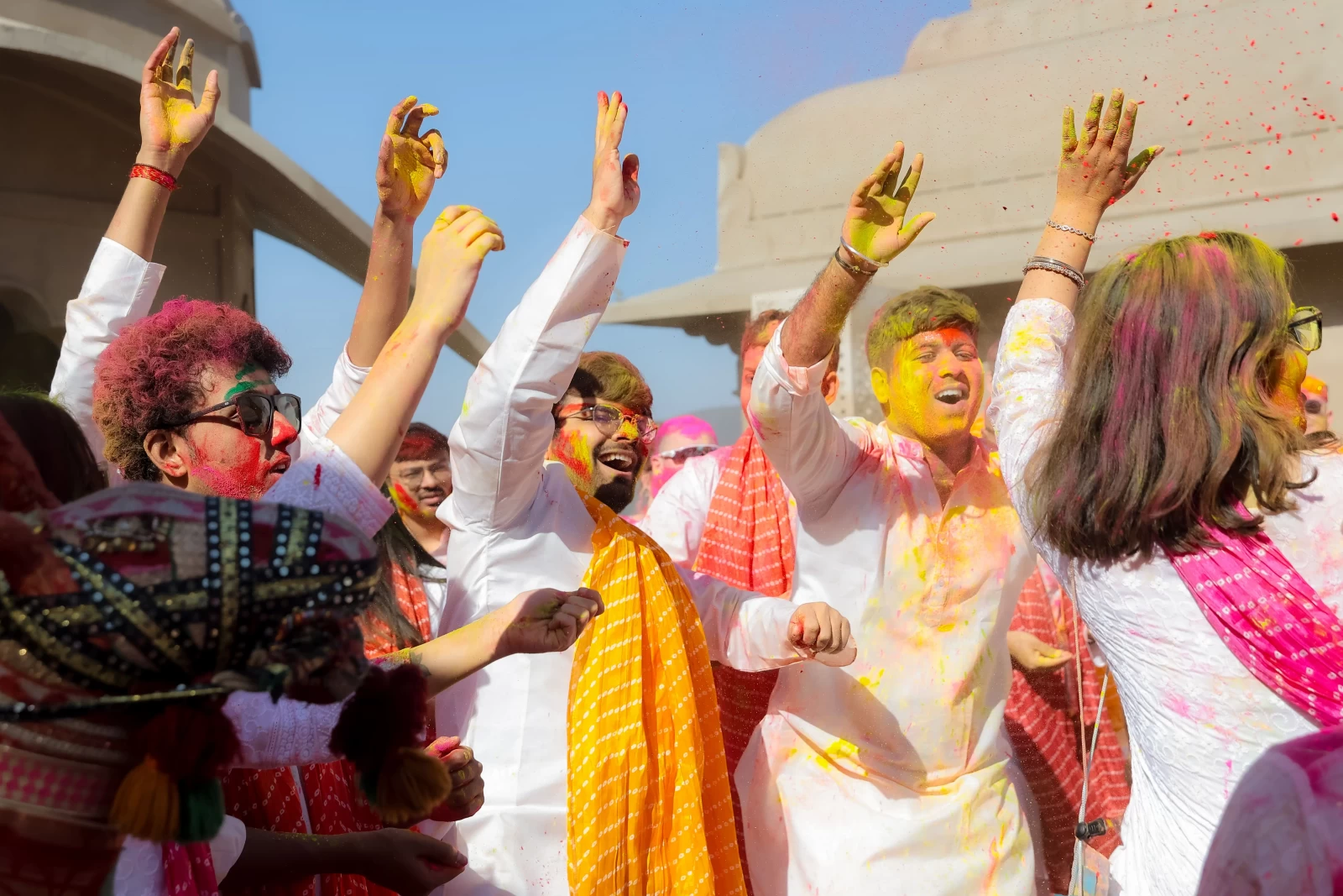 Corporate Holi Celebration |  Festival Events by SOS Party gallery image