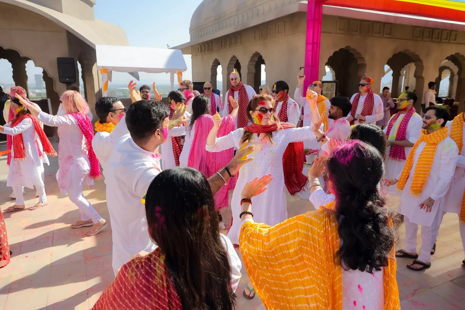 Corporate Holi Celebration |  Festival Events by SOS Party gallery image