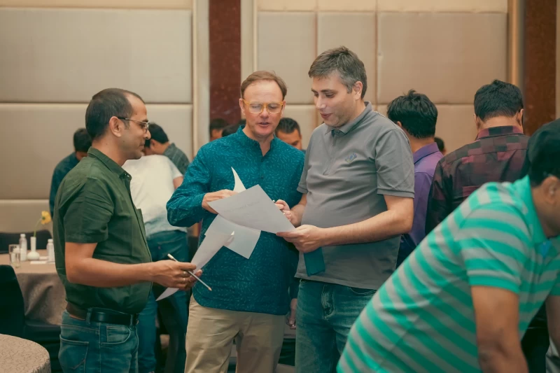 Team Bonding Captured at Hyderabad's Corporate Celebration gallery image