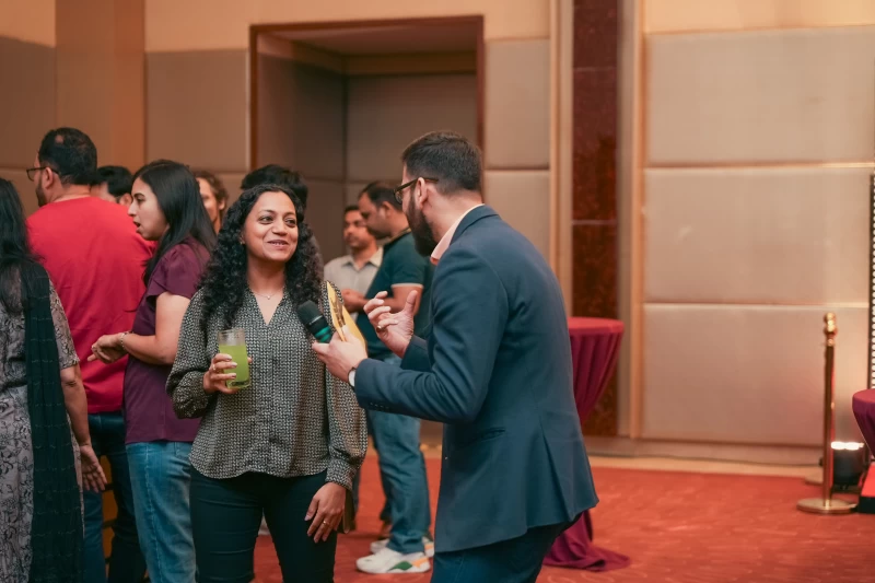 Interactive Games and Activities at Hyderabad Corporate Event gallery image