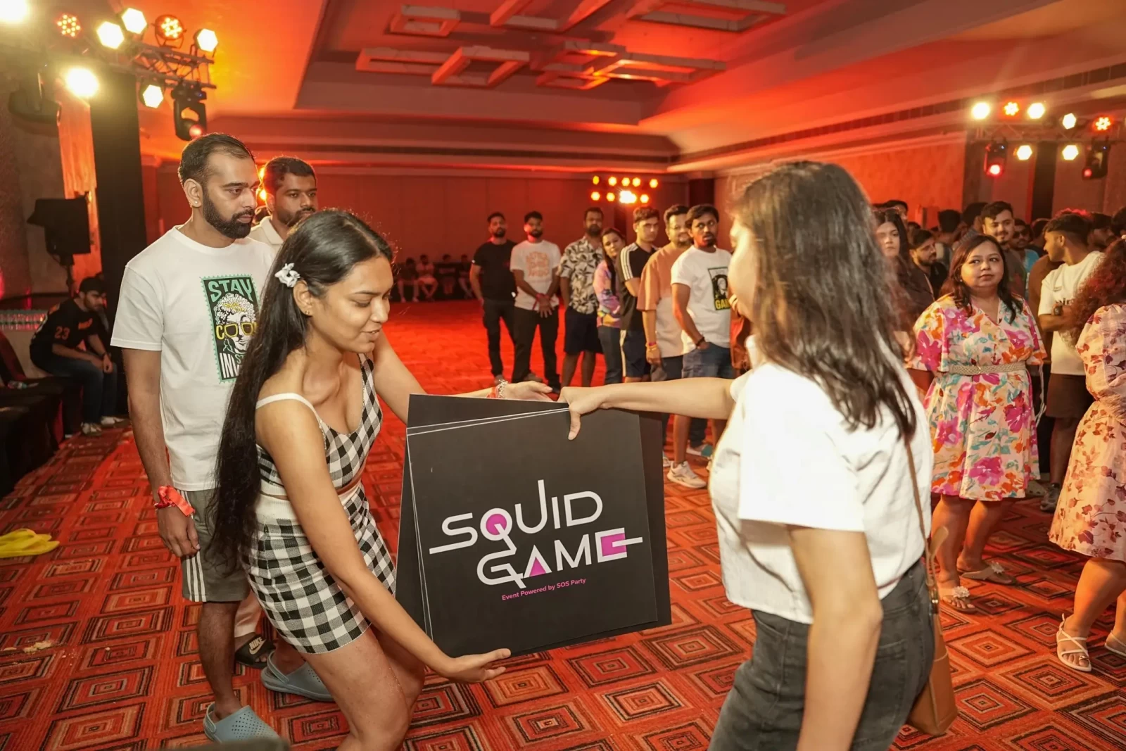 Corporate teamwork and collaboration activity