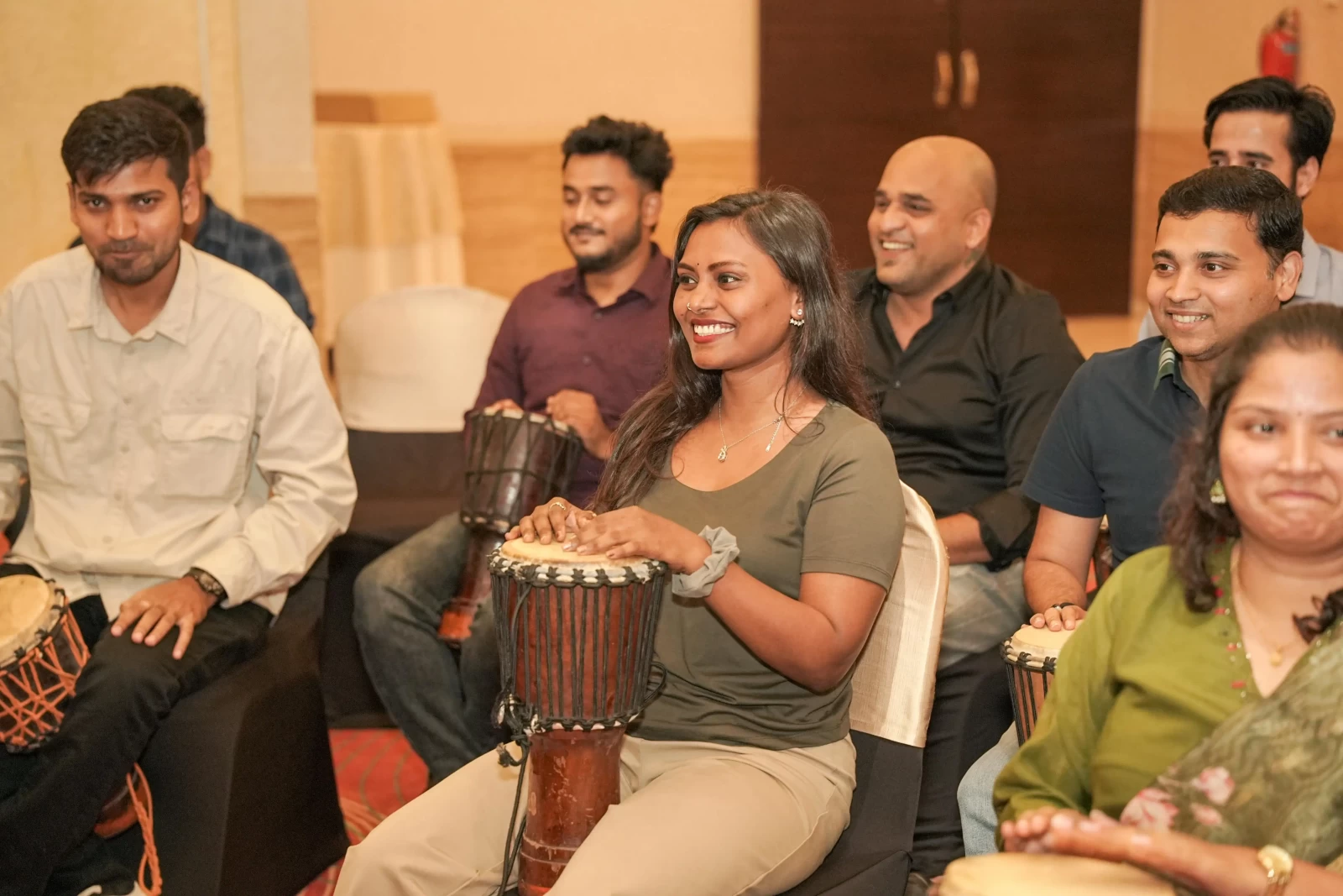 Drum Circle team building