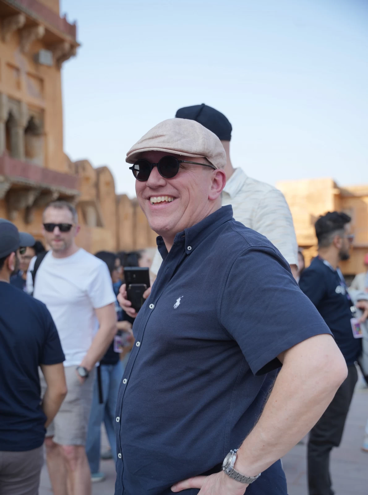 Team bonding during Jaipur city exploration