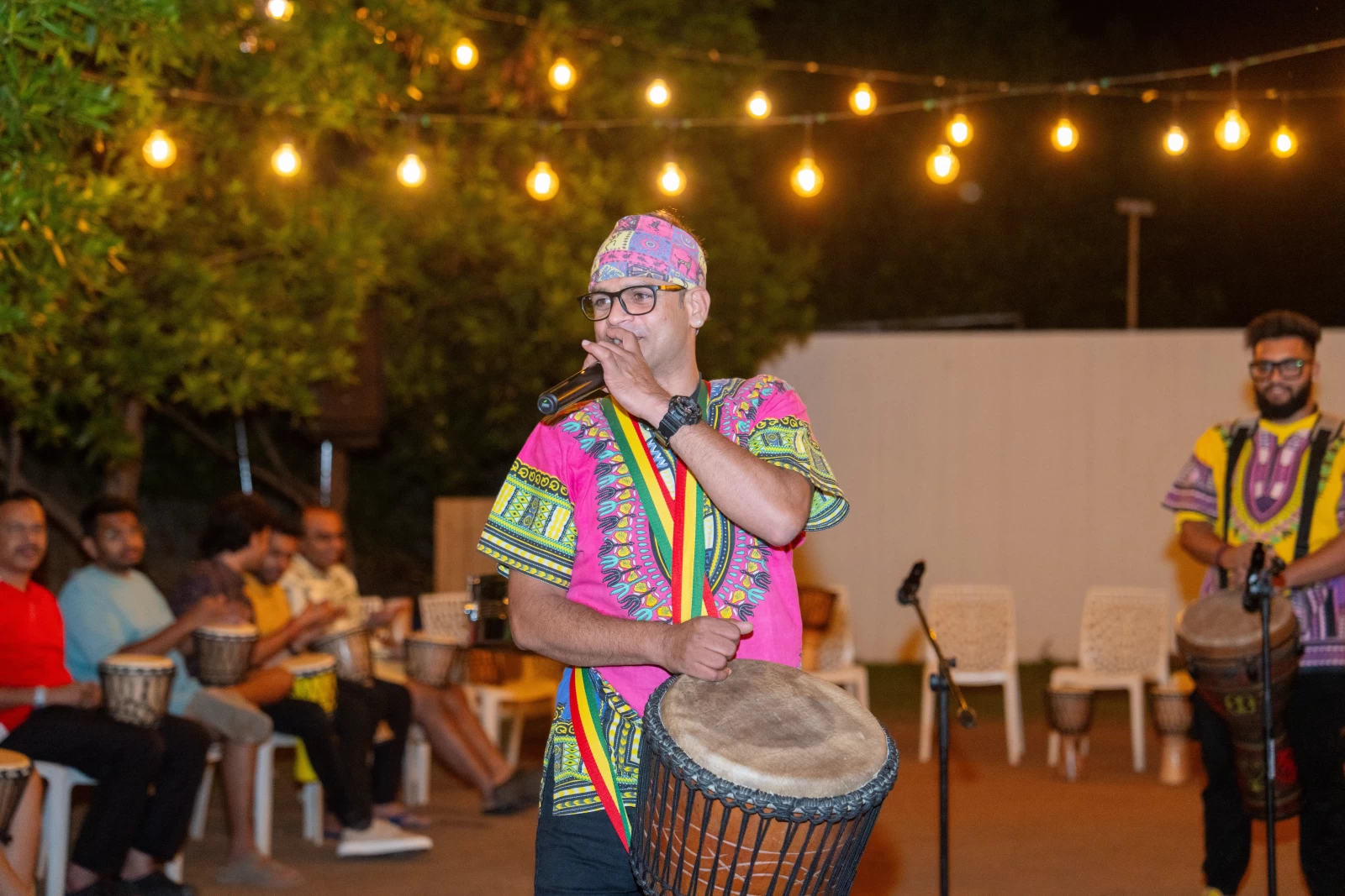 Outdoor Drum Circle Team Building Activity gallery image