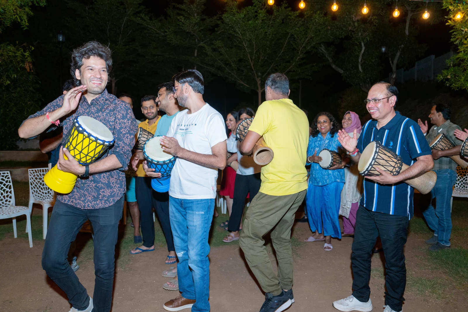 Outdoor Drum Circle Team Building Activity gallery image