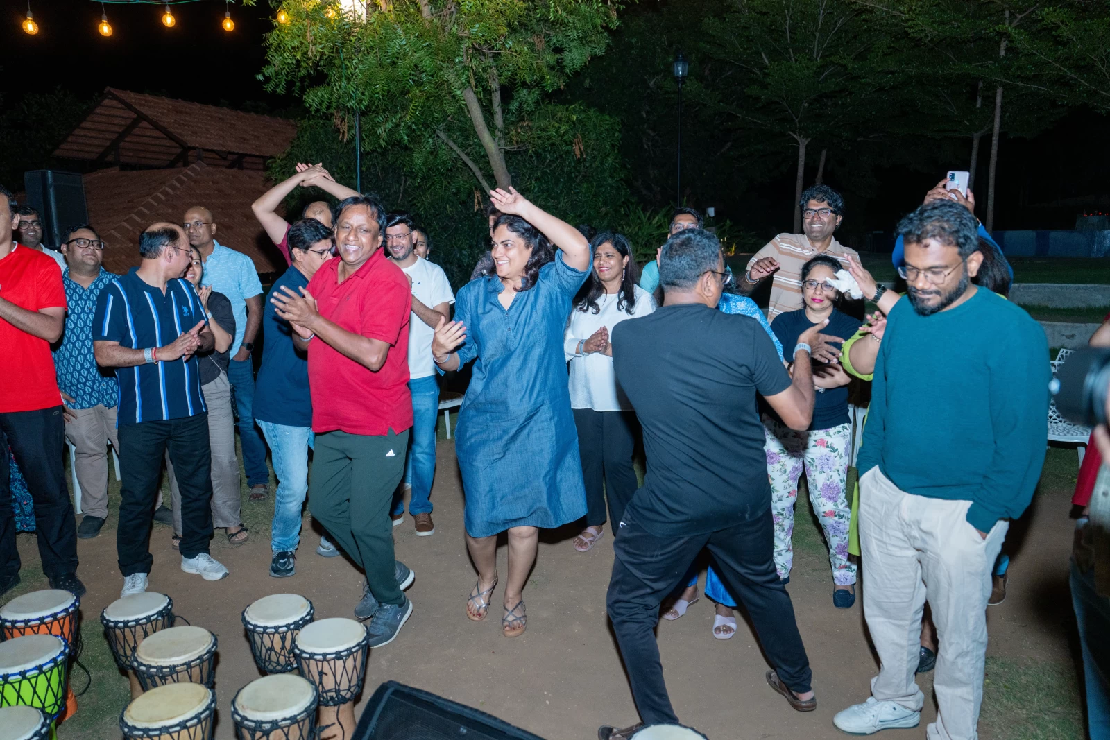 Outdoor Drum Circle Team Building Activity gallery image