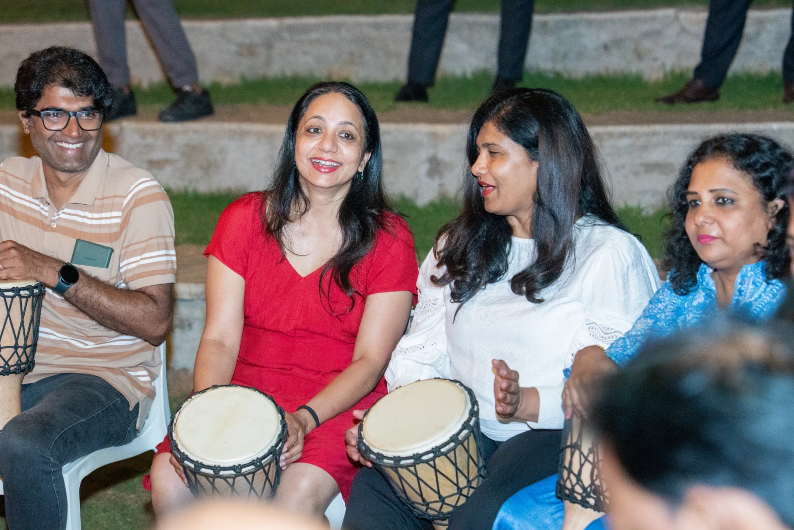 Outdoor Drum Circle Team Building Activity gallery image