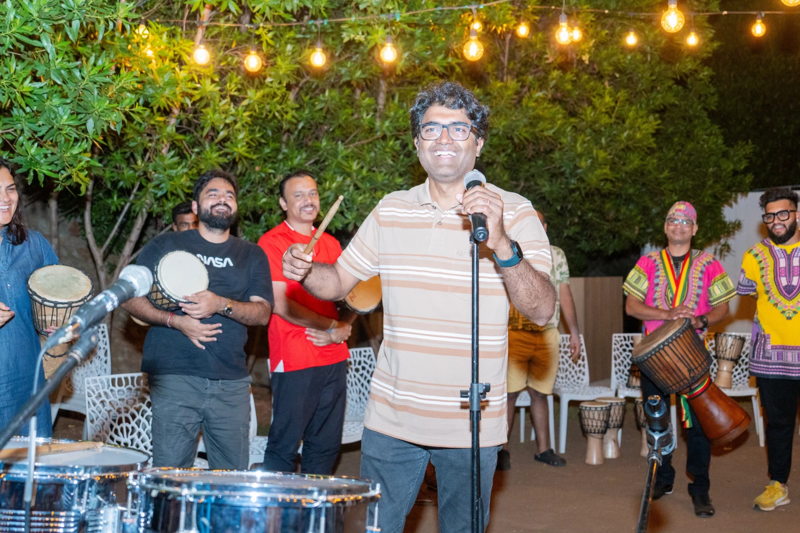 Outdoor Drum Circle Team Building Activity gallery image