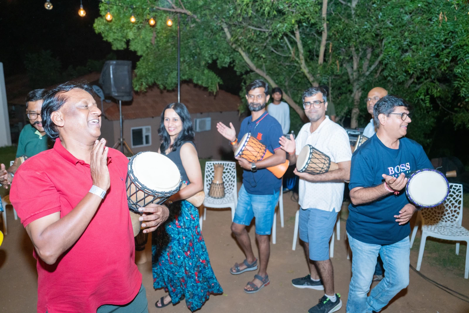 Outdoor Drum Circle Team Building Activity gallery image