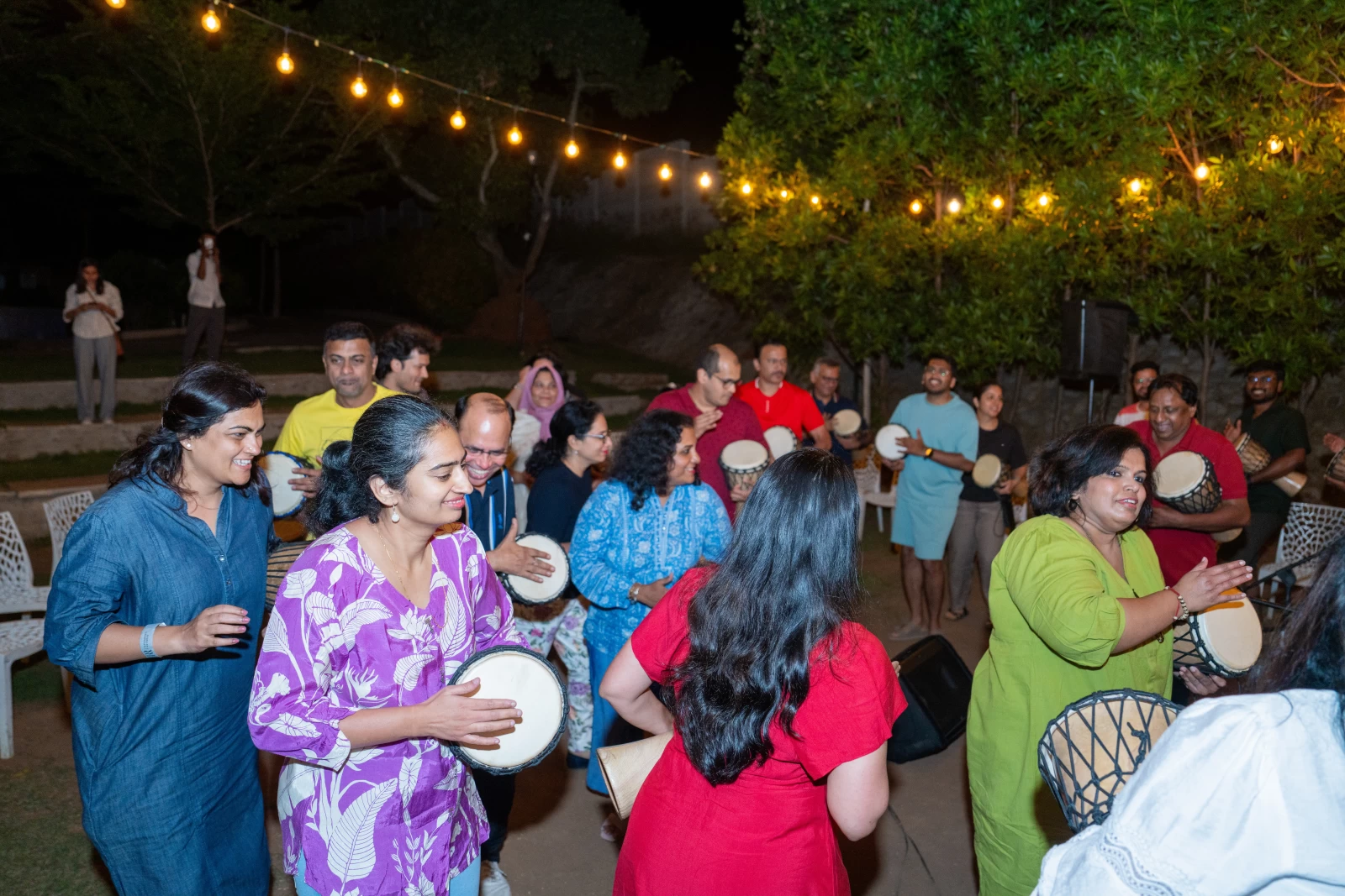 Outdoor Drum Circle Team Building Activity gallery image