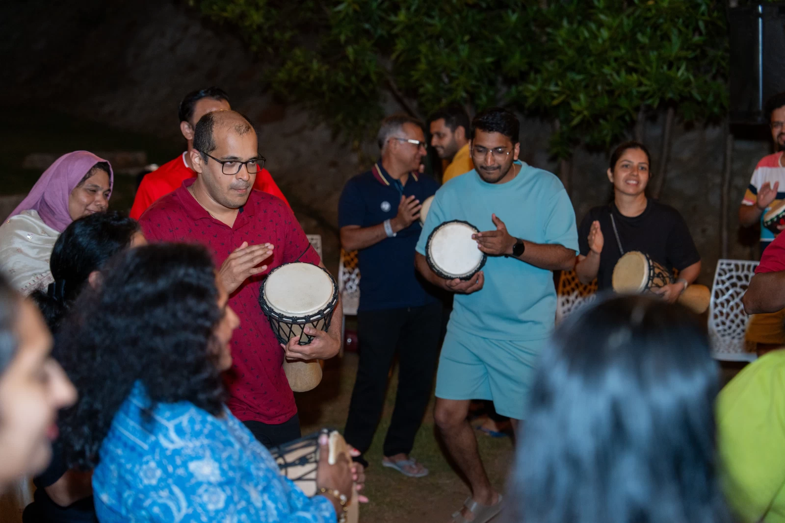Outdoor Drum Circle Team Building Activity gallery image