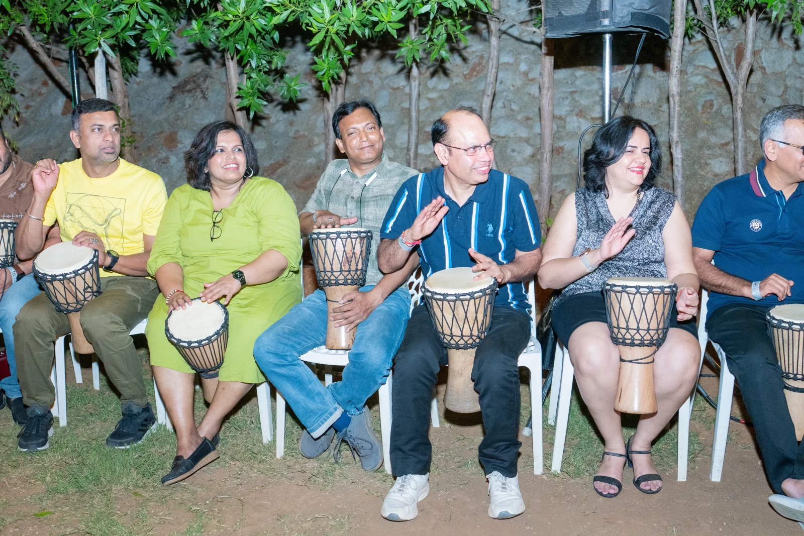 Outdoor Drum Circle Team Building Activity gallery image