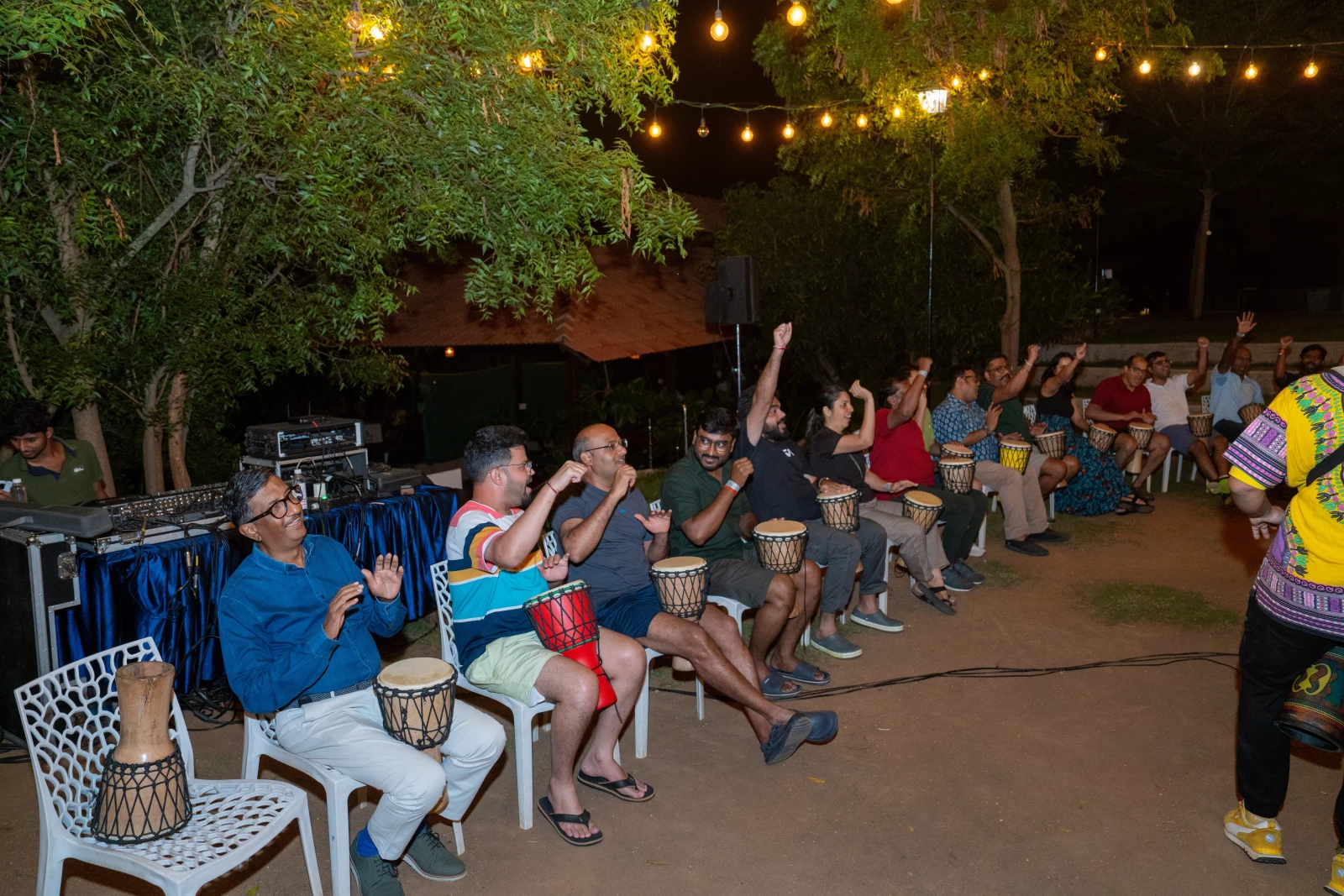 Outdoor Drum Circle Team Building Activity gallery image
