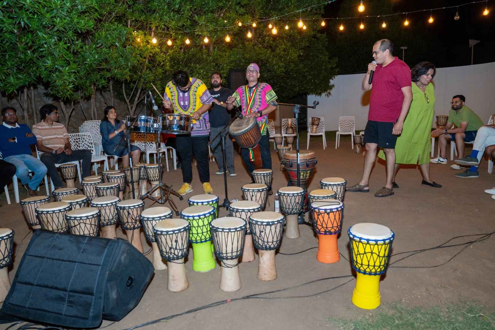 Outdoor Drum Circle Team Building Activity gallery image
