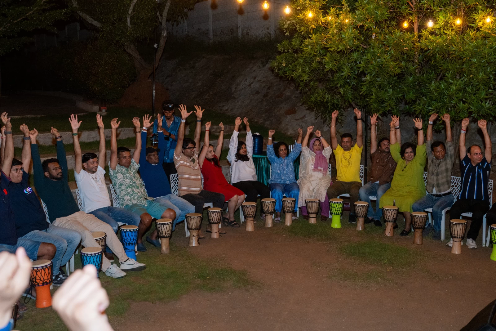Outdoor Drum Circle Team Building Activity gallery image