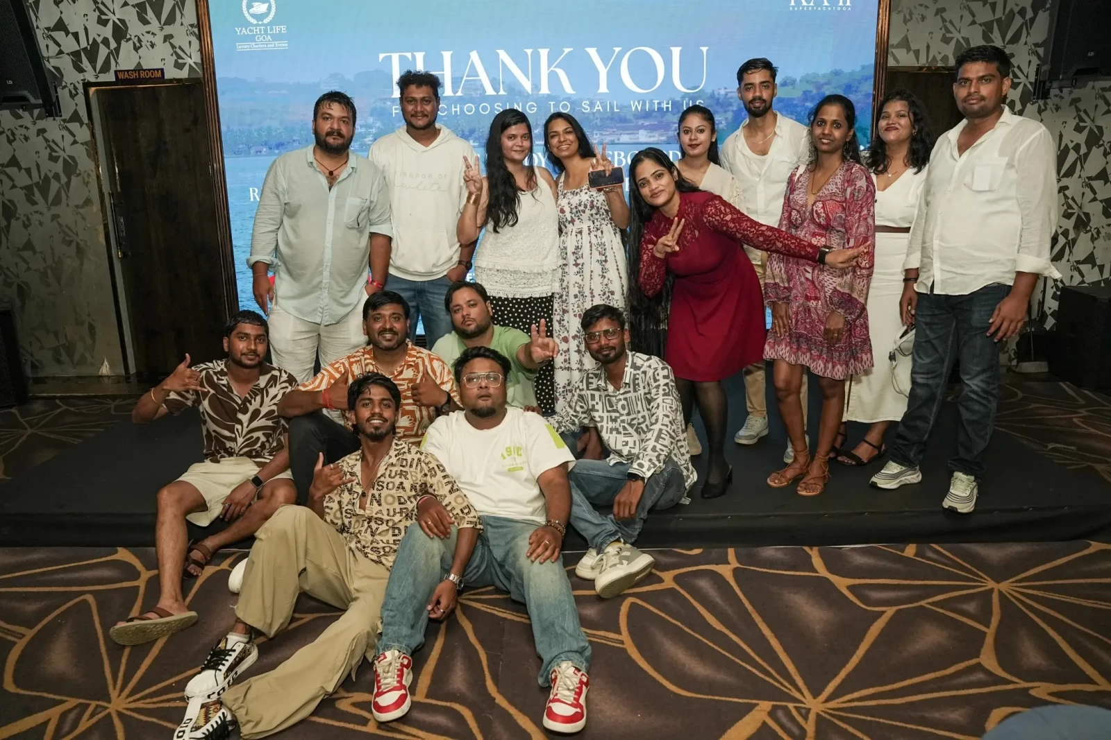 Private Luxury Yacht Party in Goa | PeepalCo Goa Offsite by SOS Party gallery image