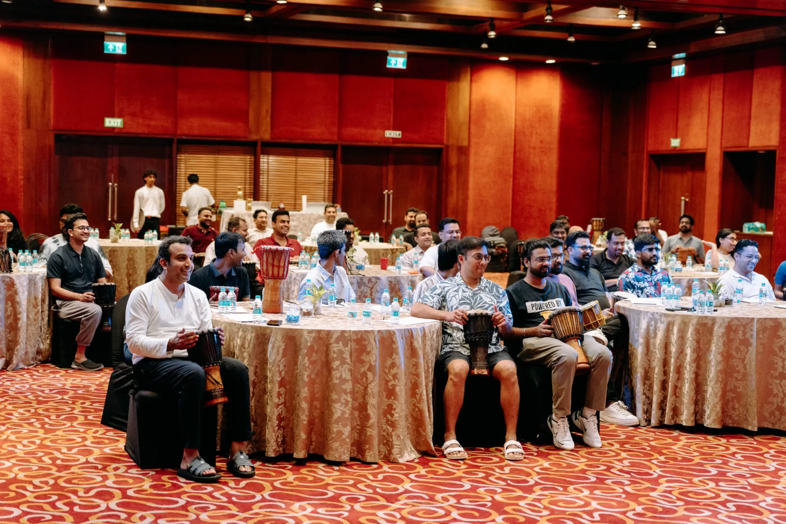 Goa Drum Circle Team Building Activity | SOS Party gallery image