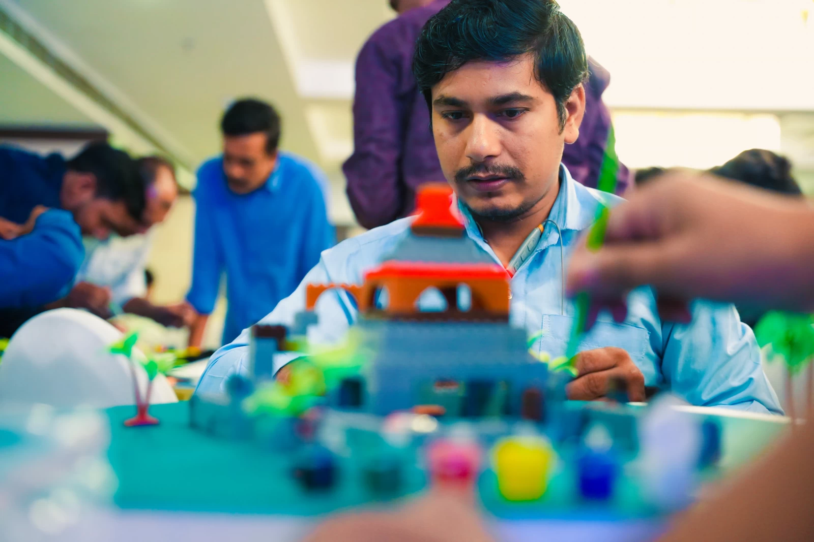 Urban City Building - Team Building Activity in Hyderabad | SOS Party gallery image